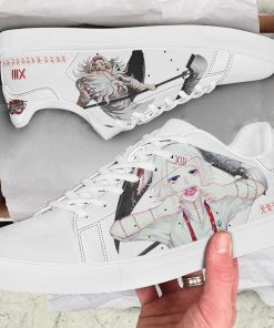 Juuzou Suzuya Tokyo Ghoul Toge Skate Low top Leather Stan Smith Sneaker, Casual Shoes