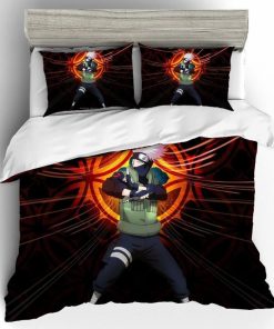 Kakashi Hatake 6th Hokage Naruto Bedding Custom Anime Bed Set