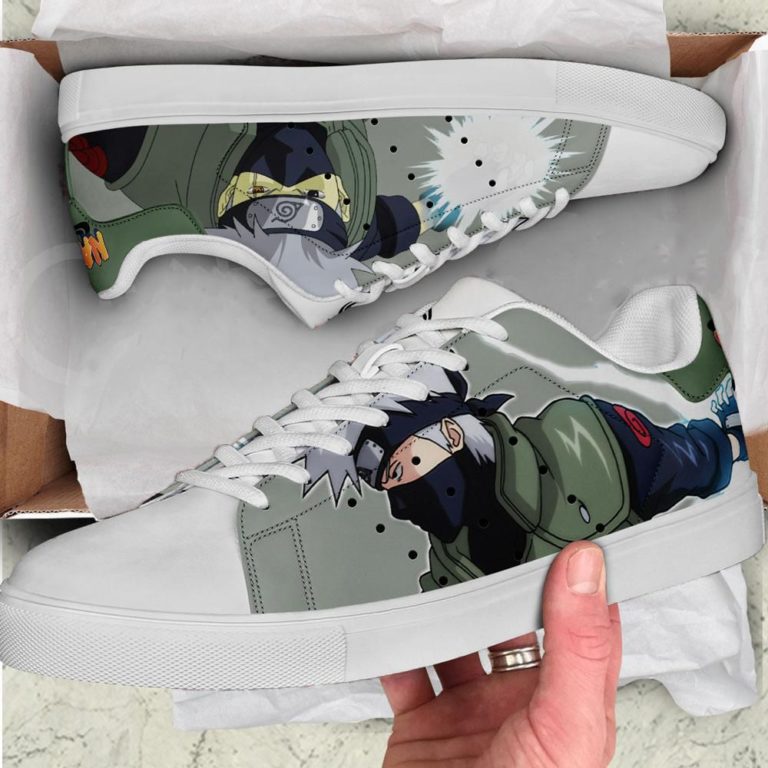 Kakashi Naruto Low top Leather Stan Smith Sneaker, Casual Shoes