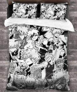 Katsuki Bakugou Manga My Hero Academia Bedding Custom Anime Bed Set