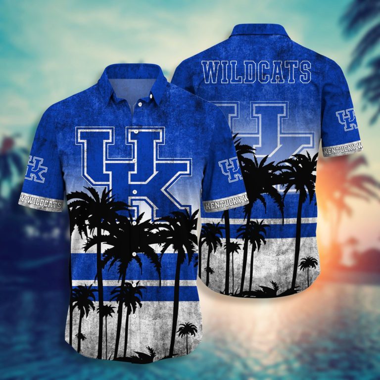 Kentucky Wildcats Hawaii Shirt Sleeve