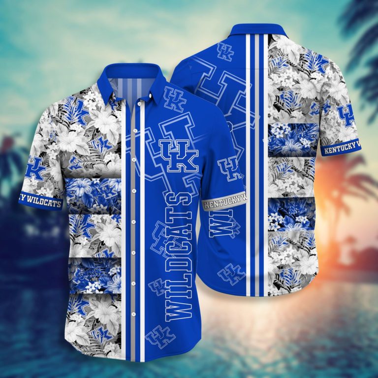 Kentucky Wildcats Hawaiian Aloha Shirts NCAA