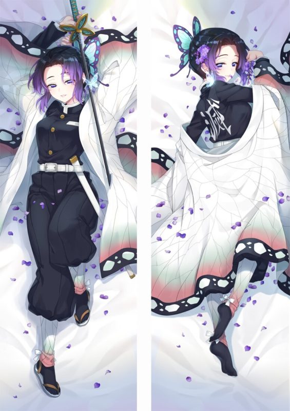 Kimetsu No Yaiba Kamado Kochou Shinobu Body Pillow Cover and Inserts