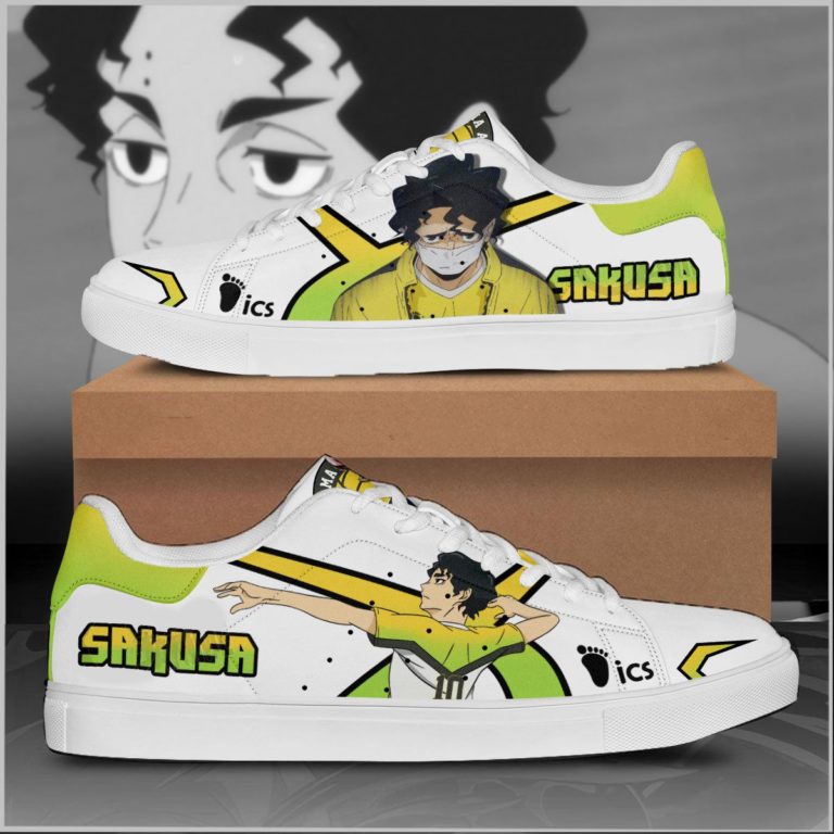Kiyoomi Sakusa Haikyuu Low top Leather Stan Smith Sneaker, Casual Shoes