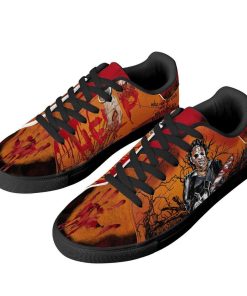 Leatherface who will survive and what will be left of them Low top Leather Stan Smith Sneaker, Casual Shoes