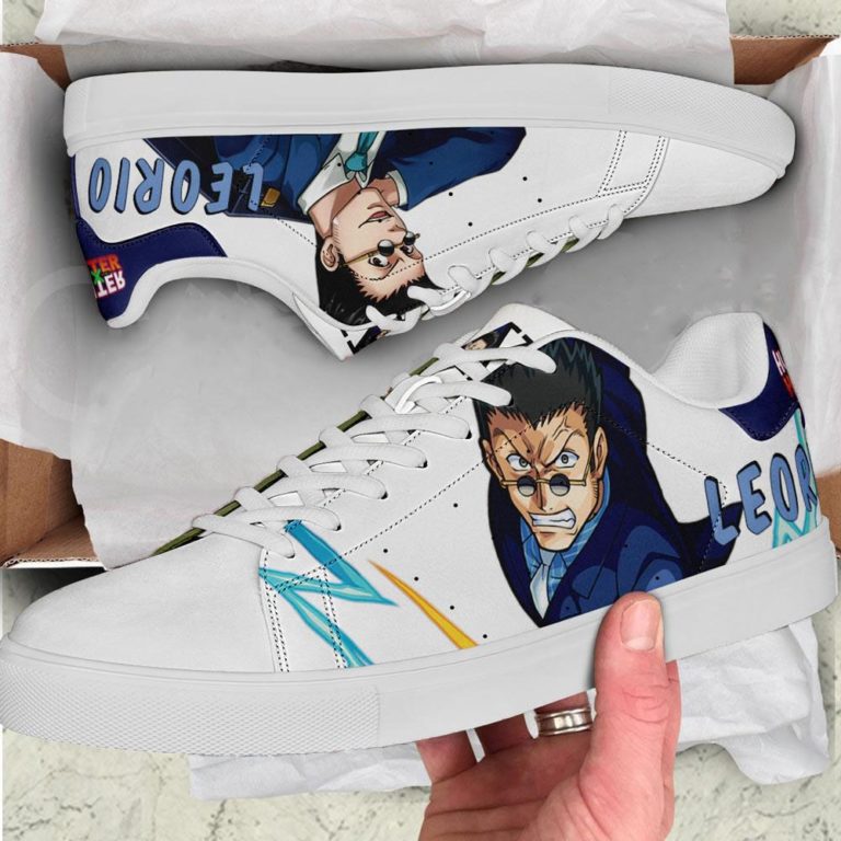 Leorio Low top Leather Stan Smith Shoes, Custom Sneaker
