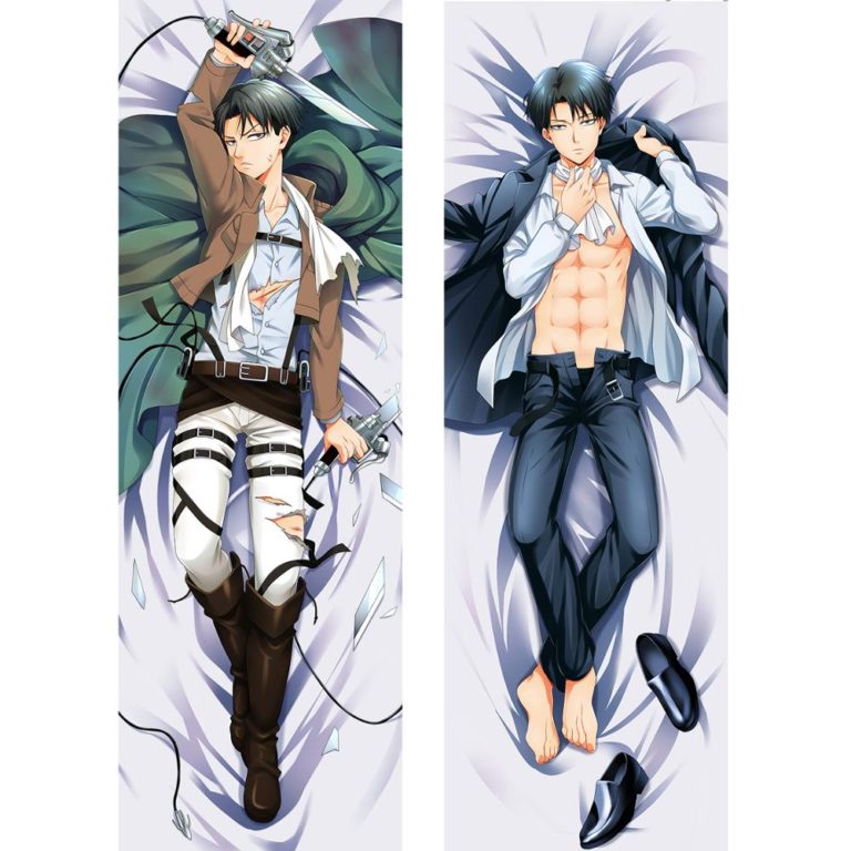 Levi Ackerman Attack On Titan Body Pillow Cover and Inserts