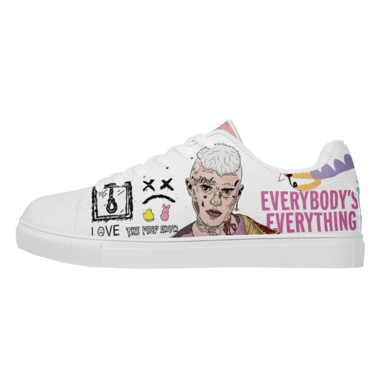 Lil Peep Everybody?s Everything Low top Leather Stan Smith Shoes, Custom Sneaker