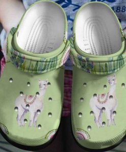 Llamas Cactus Clog Shoes- Crocs Shoes