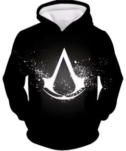 Logo Assassin’s Creed 3D Printed Hoodie Logo Assassin’s Creed 3D Printed Hoodie