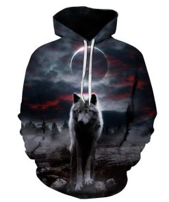 Lone Wolf 3D Hoodie
