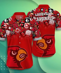 Louisville Cardinals Hawaiian Aloha Shirts