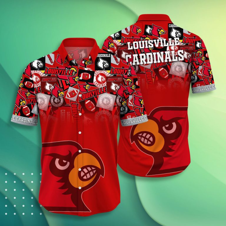 Louisville Cardinals Hawaiian Aloha Shirts