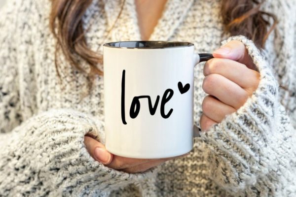 Love Mug Valentines Couple With Love