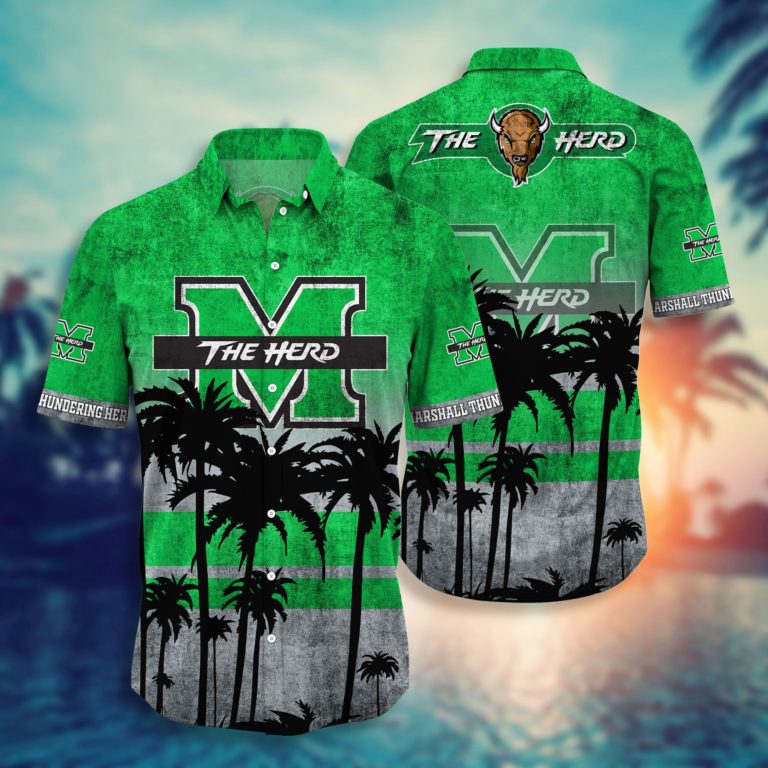 Marshall Thundering Herd Hawaii Shirt