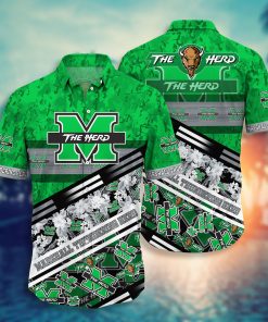 Marshall Thundering Herd Hawaiian Aloha Shirts NCAA