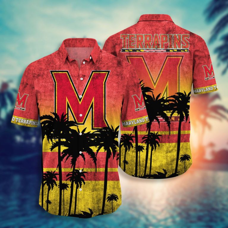 Maryland Terrapins Hawaii Shirt