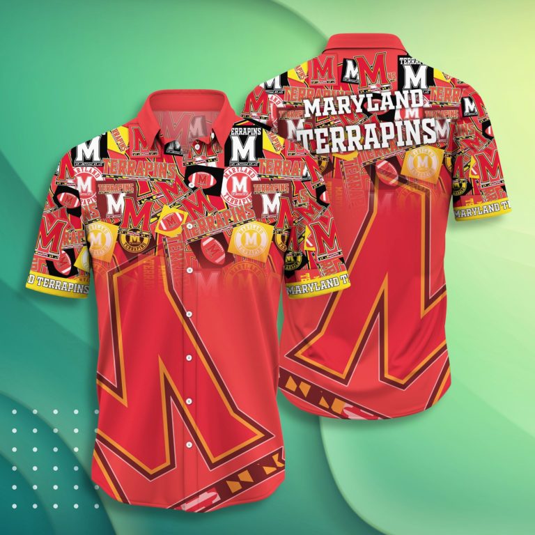 Maryland Terrapins Hawaiian Aloha Shirts
