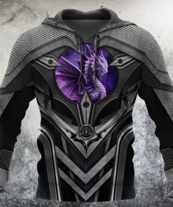 Men Hoodie 3D Tattoo and Dungeon Dragon Hoodie