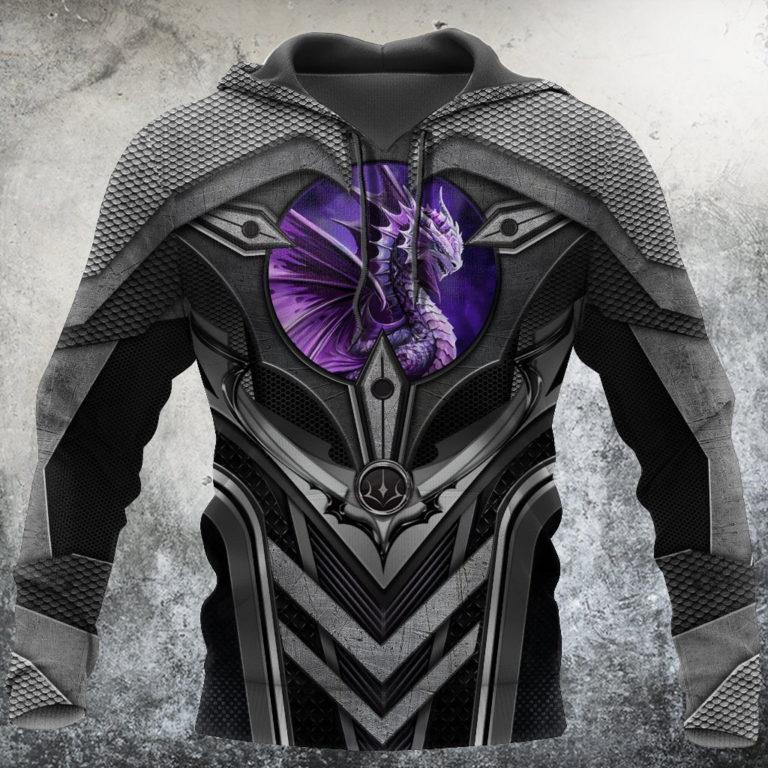 Men Hoodie 3D Tattoo and Dungeon Dragon Hoodie