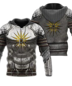 Men Hoodie Macedonia Armor Hoodie