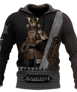 Men Samurai Hoodie Premium Unisex All Over Printed