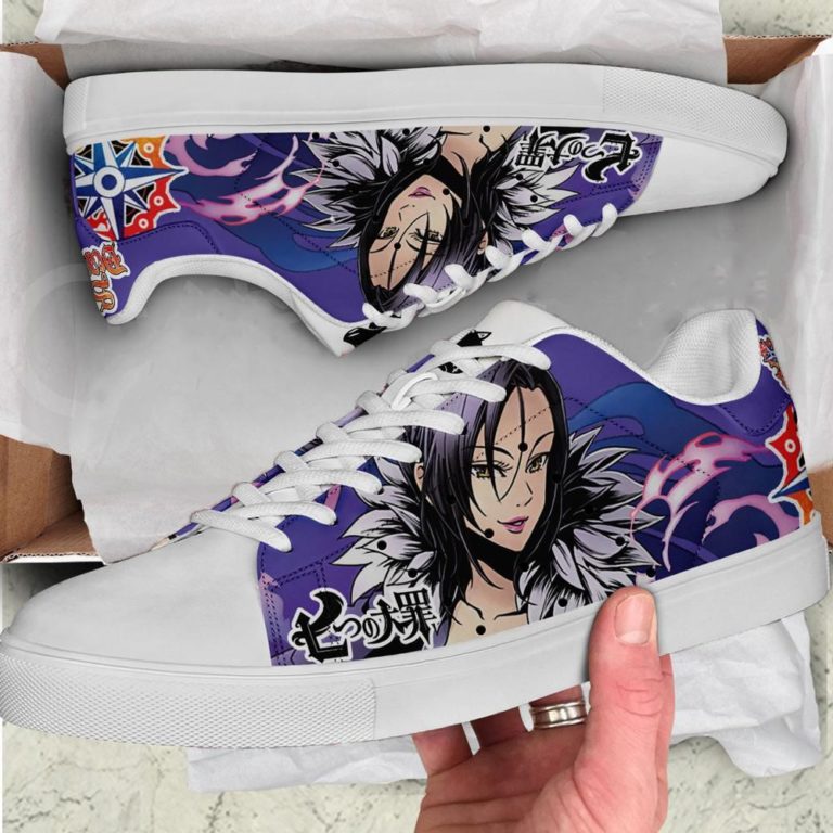 Merlin The Seven Deadly Sins Low top Leather Stan Smith Sneaker, Casual Shoes