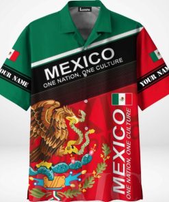 Mexico – One Nation One Culture Hawaiian Shirt Personalized Hawaii Mexico – One Nation One Culture Hawaiian Shirt Personalized Hawaii