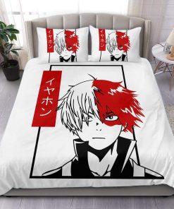MHA My Hero Academia Anime Bed Set Shouto Todoroki Cute Bedding