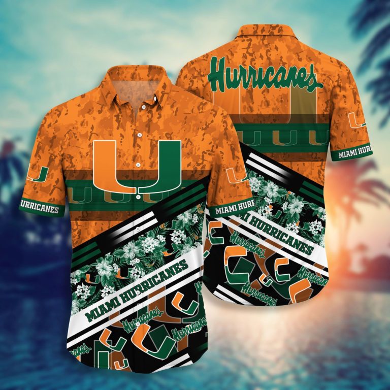 Miami Hurricanes Hawaii Shirt NCAA