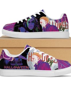 Michael Myers Halloween Low top Leather Stan Smith Shoes, Custom Sneaker 030931