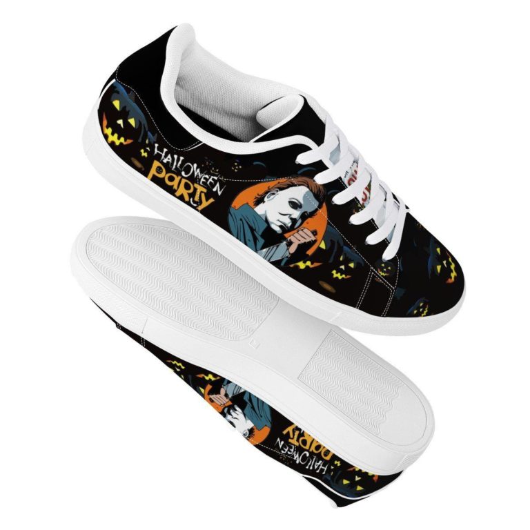 Michael Myers Halloween Low top Leather Stan Smith Sneaker, Casual Shoes