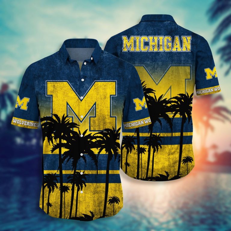 Michigan Wolverines Hawaii Shirt
