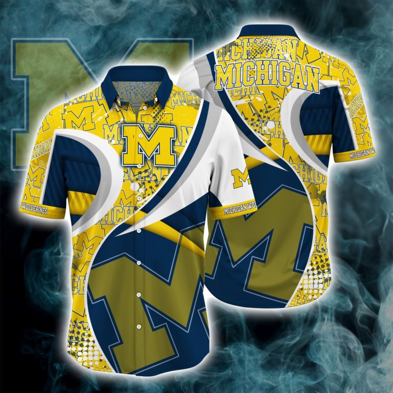 Michigan Wolverines New Hawaii Shirt