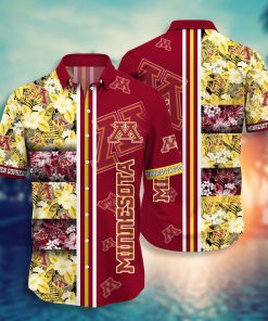Minnesota Golden Gophers Hawaiian Aloha Shirts NCAA