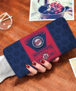 Minnesota Twins Custom Name Zippy Long Wallets Minnesota Twins Custom Name Zippy Long Wallets