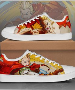 Mirio Togata My Hero Academia Low top Leather Stan Smith Sneaker, Casual Shoes Mirio Togata My Hero Academia Low top Leather Stan Smith Sneaker, Casual Shoes