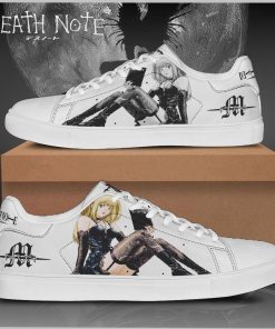 Misa Amane Death Note Low top Leather Stan Smith Shoes, Custom Sneaker Misa Amane Death Note Low top Leather Stan Smith Shoes, Custom Sneaker