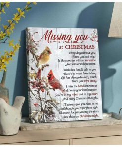 Missing You At Cardinal Wall Art Memorial Decor