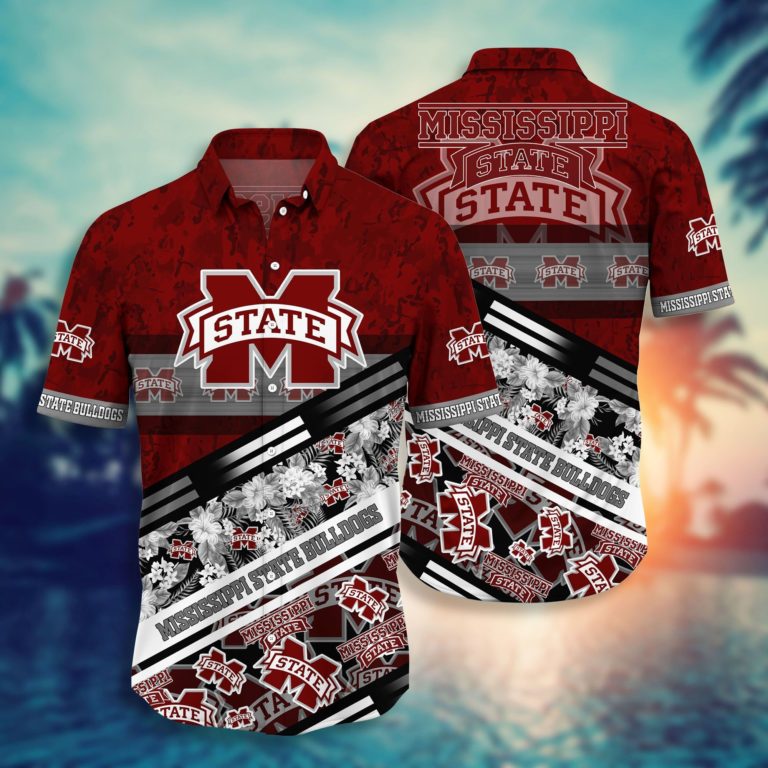 Mississippi State Bulldogs Hawaiian Aloha Shirts NCAA