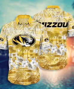 Missouri Tigers Button Down Hawaiian Shirt