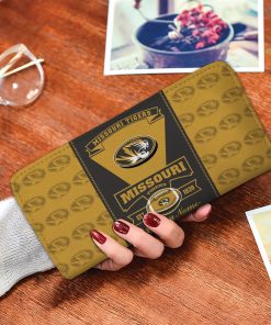 Missouri Tigers Custom Name Zippy Long Wallets