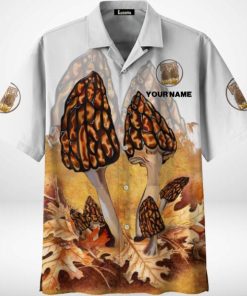 Morel Mushrooms Hunter – Personalized Name Hawaiian Shirt
