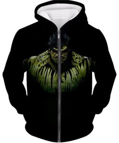 Movie Quotes Hulk Promo AOP Hoodie