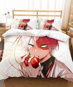My Hero Academia Bed Set Todoroki Shoto Anime Bedding