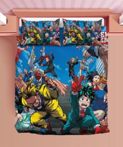 My Hero Academia Bedding Custom Anime Bed Set My Hero Academia Bedding Custom Anime Bed Set