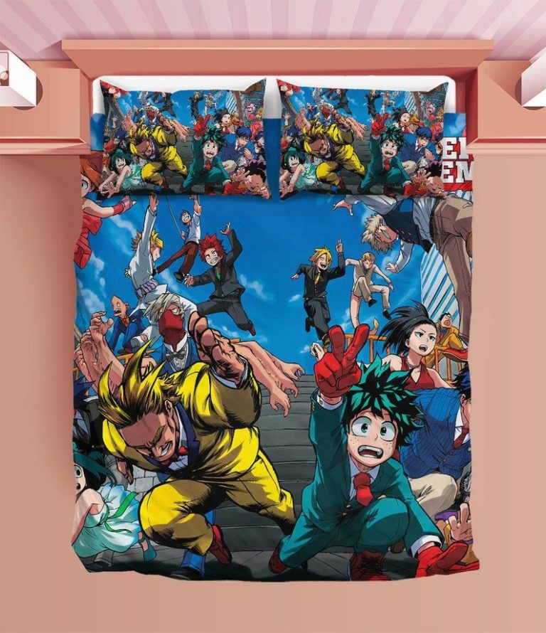 My Hero Academia Bedding Custom Anime Bed Set