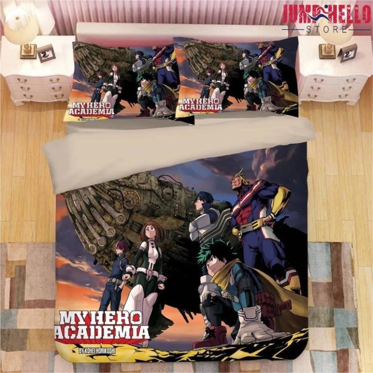 My Hero Academia Heroes Rising Bedding Custom Anime Bed Set