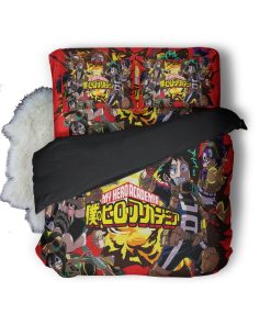 My Hero Academia Rescue Training Bedding Custom Anime Bed Set