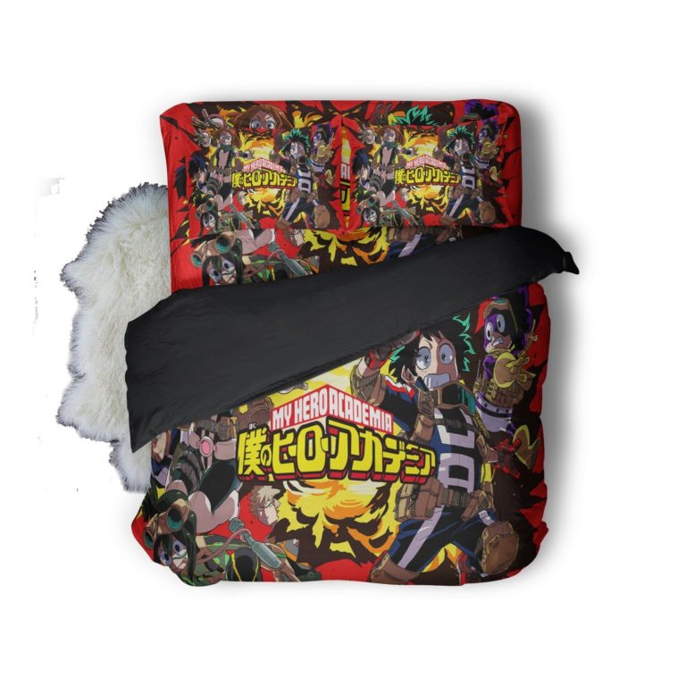 My Hero Academia Rescue Training Bedding Custom Anime Bed Set